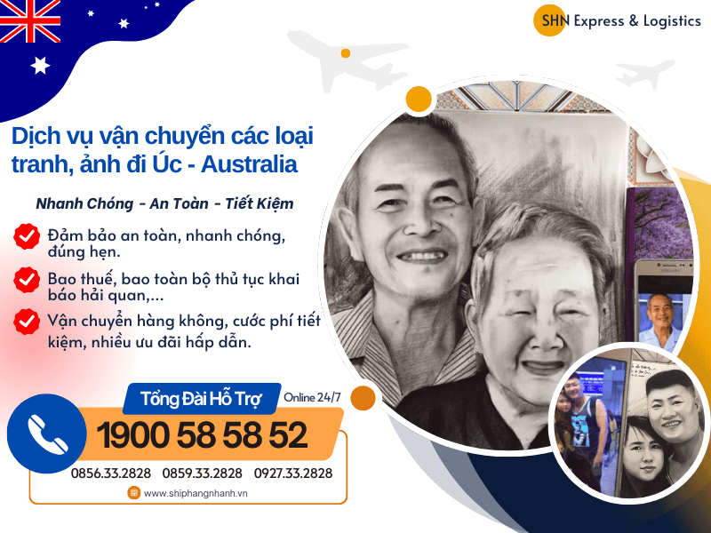 gui tranh anh di uc