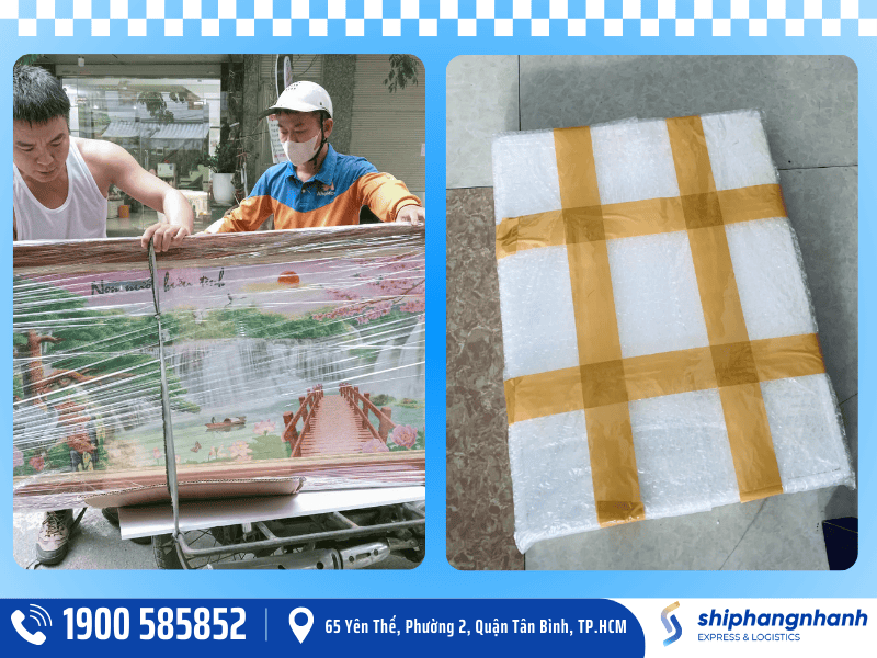 shn express dich vu gui tranh ve tranh canvas anh chan dung di uc 3