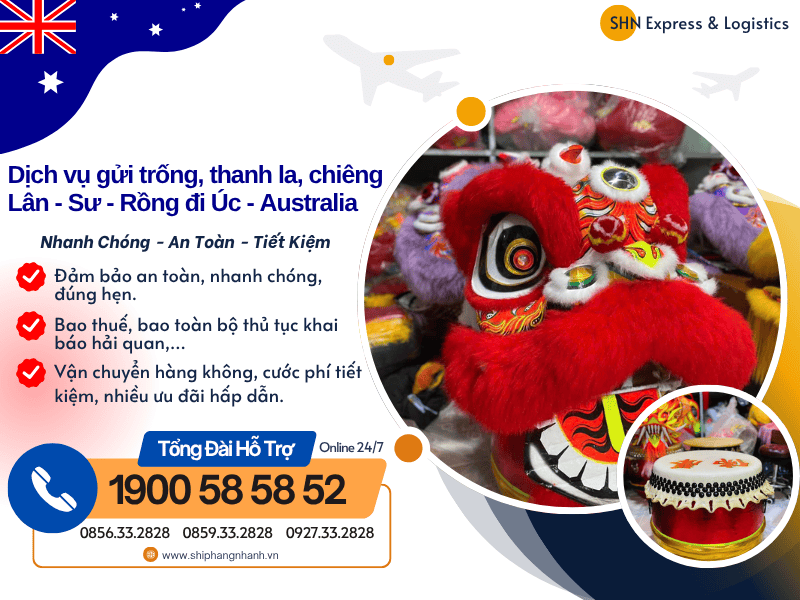 gui trong dau lan su rong di uc