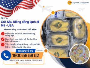 gui sau rieng di my