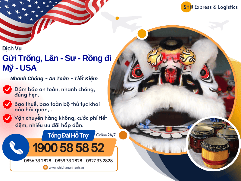 gui trong dau lan su rong di my