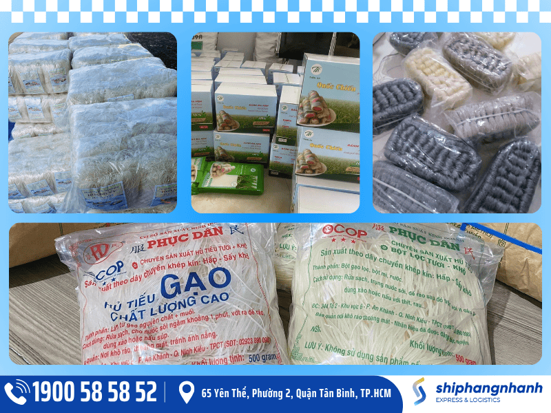 dich vu gui hang bun mi soi pho kho hu tieu xa xiu mieng dong kho di uc cua shn