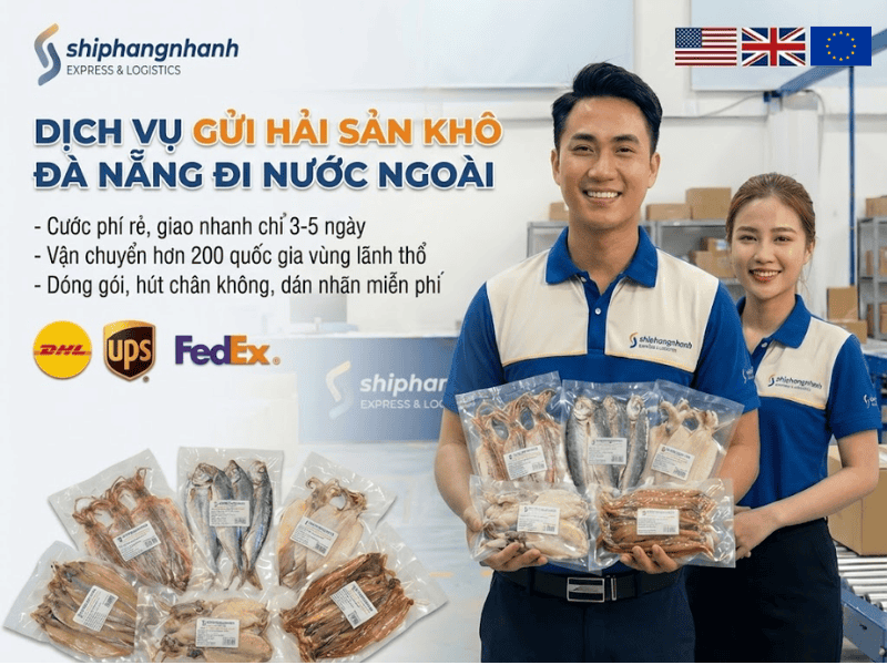 gui hai san do kho tu da nang di nuoc ngoai