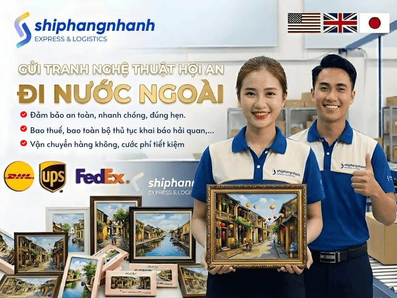 gui tranh anh nghe thuat tu hoi an di nuoc ngoai