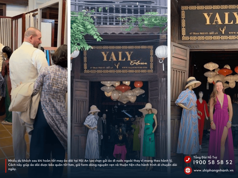 nhu cau gui cac loai ao dai truyen thong tu hoi an di nuoc ngoai 1