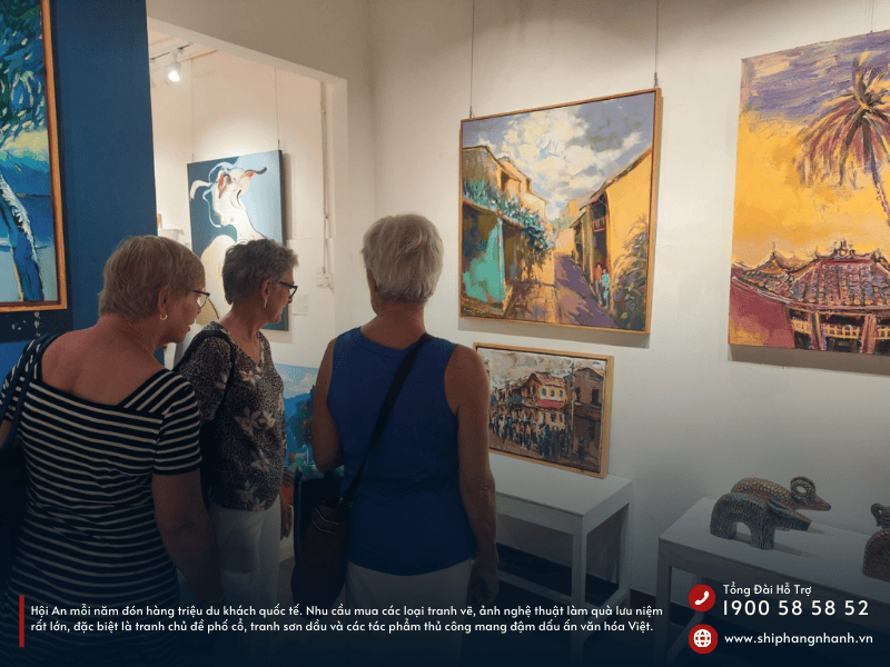 nhu cau mua tranh anh nghe thuat hoi an cua du khach hien nay ngay cang cao
