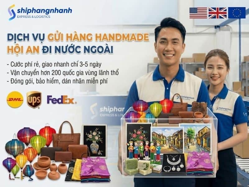 gui hang handmade tu hoi an di nuoc ngoai